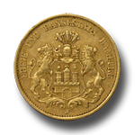 Gold Hamburg 10 Mark