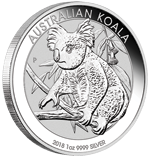 Silber Koala 1oz 2018